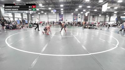 152 lbs Round Of 16 - Lorenzo Alston, NC United vs Mannix Wasco, Team Shutt