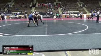 5A 215 lbs Quarterfinal - Austin Harrison, Elberta HS vs Drake Leblanc, Gulf Shores