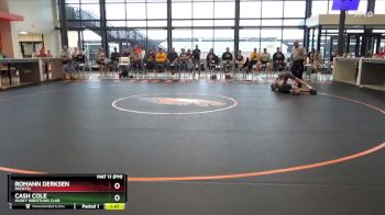 J-13 lbs Quarterfinal - Cash Cole, Husky Wrestling Club vs Romann Derksen, Pack732