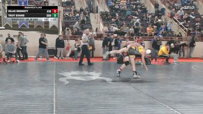 90_B lbs Round Of 16 - Silas Bennett, Athens vs Troy Evans, Chartiers Valley