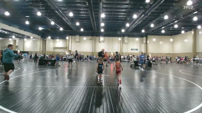 45 lbs Rr Rnd 1 - Riley Stuart, Heatwave Wrestling Club, FL vs McKenna Weckmann, Team INTENSITY