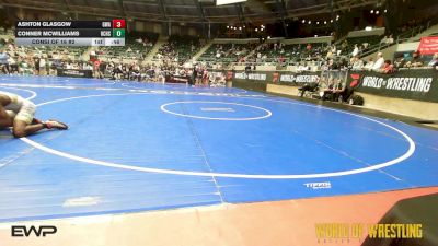 125 lbs Consi Of 16 #2 - Ashton Glasgow, The Glasgow Wrestling Academy vs Conner McWilliams, Holy Cross High School