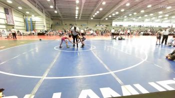 95 lbs Rr Rnd 3 - Kaiden Christie, Team Germantown vs Jensen Mihalik, Ragin Raisins Niagara ES