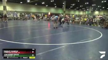 190 lbs Round 1 (16 Team) - Cheyenne Cruce, RPA Wrestling vs Paisley Murphy, Florida Girls All Stars