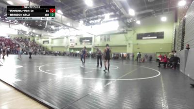 157 lbs Champ. Round 1 - Brandon Cruz, University vs Domenik Fuentes, Cleveland