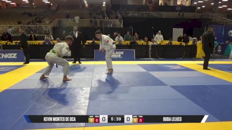 Buda Lelkes vs Kevin Montes De Oca 2025 Pan Jiu Jitsu IBJJF Championship