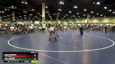 126 lbs Placement Matches (16 Team) - Leo Wilkes, CHOICES (Beaver Local) vs Jack Murray, The Firemen