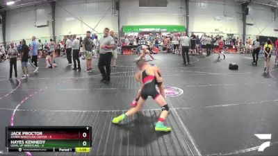 90 lbs Round 2 (4 Team) - Jack Proctor, Storm Wrestling Center vs Hayes Kennedy, Level Up Wrestling