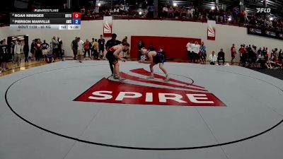 65 kg Cons. Semis - Noah Nininger, Southeast Regional Training Center, Inc vs Pierson Manville, Atreus Wrestling Club