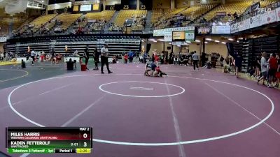 149 lbs Cons. Round 4 - Miles Harris, Western Colorado Unattached vs Kaden Fetterolf, Unattached