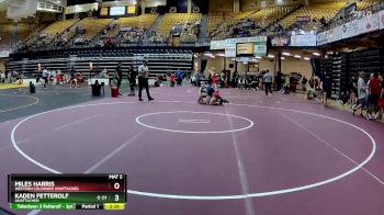 149 lbs Cons. Round 4 - Miles Harris, Western Colorado Unattached vs Kaden Fetterolf, Unattached