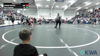 49 lbs Rr Rnd 2 - Gunner Brooks, Duncan Demon Wrestling vs Gus Coleman, Elgin Wrestling
