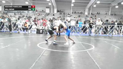132 lbs Rr Rnd 2 - Giacomo Famularo, Misdirection Mat Club - HSB vs Will Detar, Funk City - HSB