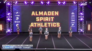Almaden Spirit Athletics - Titanium X [2026 L4 Junior - Flex - D2 - Small Day 2] 2026 USA All Star Super Nationals