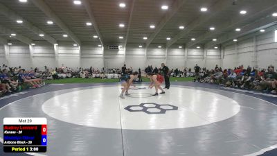 155 lbs Audrey Lennard, Kansas vs Madelyn Oliver, Arizona Black