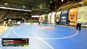 144 Class 1 lbs Cons. Round 2 - Teagan Sharp, Cole Camp vs Cody Rodgers, Marceline