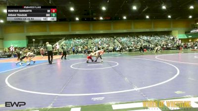 108 lbs Consi Of 16 #2 - Hunter Quirarte, Red Wave Wrestling vs Judah Teague, Durham Wrestling Club