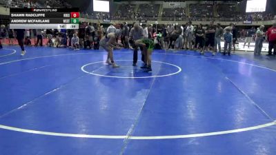 118 lbs Round Of 16 - Andrew Mcfarlane, West Chester vs Shawn Radcliffe, Kresgeville
