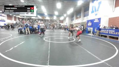 215 lbs Cons. Round 2 - Gabe Huerta, El Modena vs Jerin Gray, Royal