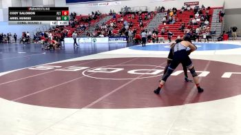 157 lbs Cons. Round 3 - Cody Salomon, Pennsylvania College Of Technology vs Ariel Hunsei, Randolph