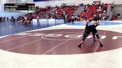 157 lbs Cons. Round 3 - Cody Salomon, Pennsylvania College Of Technology vs Ariel Hunsei, Randolph