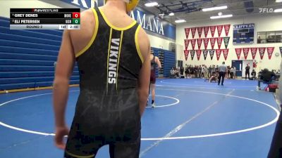 JV-21 lbs Round 2 - Eli Petersen, Vinton-Shellsburg vs Grey Denes, Mount Vernon