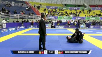 Jean Carlos De Andrade vs Bruno Bock De Medeiros Ronchi 2025 Brasileiro Jiu-Jitsu IBJJF