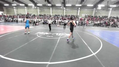 144 lbs Consi Of 4 - Nathaniel Roybal, NM Bad Boyz vs Bryson Davis, Stout Wr Acd