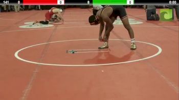 141lbs Match Randy Cruz (Lehigh) vs. Jordan Laster (Princeton)