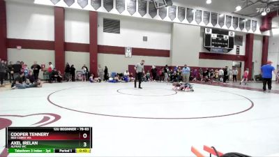 78-83 lbs Semifinal - Cooper Tennery, Red Cobra WA vs Axel Irelan, Alphas WC