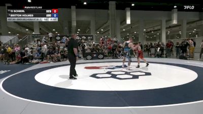 Champ. Round 2 - TJ Schierl, Ohio RTC/ Titan Mercury Wrestling Club (TMWC) vs Britton Holmes, Army (WCAP)