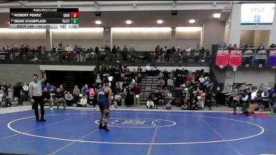 144 lbs Quarterfinal - Robert Perez, Cheshire vs Sean Champlain, Platt