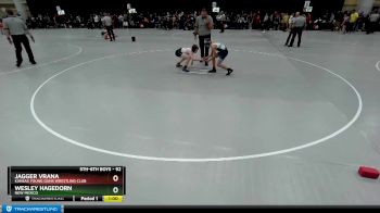 92 lbs Champ. Round 1 - Jagger Vrana, Kansas Young Guns Wrestling Club vs Wesley Hagedorn, New Mexico