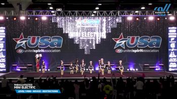 Pinnacle Athletics - Mini Electr1c [2025 L1 Mini - Novice - Restrictions Day 1] 2025 USA All Star Cheer Super Nationals