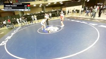 215 lbs 7th Place Match - Shane Falasca, Unattached vs Chris Cali, Unattached