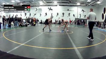 149 lbs 3rd Place Match - Drew Miller, Unattached vs Sammy Agnello, Unattached