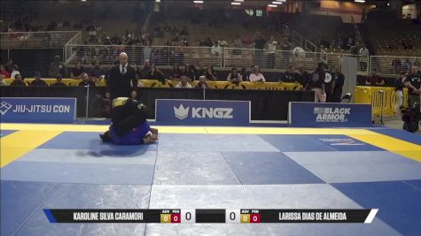 Larissa Dias De Almeida vs Karoline Silva Caramori 2025 Pan Jiu Jitsu IBJJF Championship