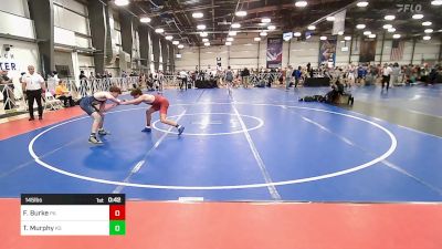 145 lbs Consi Of 32 #2 - Francis Burke, PA vs Taggart Murphy, KS