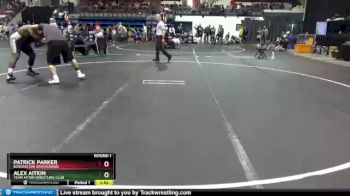 Round 1 - Patrick Parker, Burlington Grayhounds vs Alex Aitkin, Team Aitkin Wrestling Club