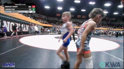 52 lbs Rr Rnd 1 - Creed Long, Chickasha Wrestling vs Bowen Brown, Shelton Wrestling Academy