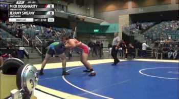 285lbs Match Mick Dougharity (Oregon State) vs. Jeramy Sweany (Unattached)