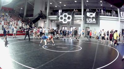 100 lbs Cons. Round 2 - Dylan Phillips, Michigan vs Collin Bagdonas, Perrysburg Wrestling Club