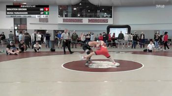 133 lbs Round Of 16 - Braxton Brown, Maryland vs Musa Tamaradze, Appalachian State