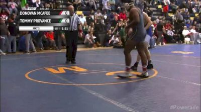 182lbs Quarter-finals Donovan McAfee (Good Counsel) vs. Tommy Provance (Collinsville)
