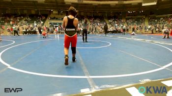 110 lbs Consi Of 8 #2 - Aubrey Wynn, Beggs Youth Wrestling Program vs Karson Jones, Claremore Wrestling Club