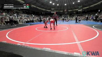 61 lbs Consolation - Lane Cooper, Fort Gibson Youth Wrestling vs Hogan Smith, Raw Wrestling Club