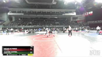 175 lbs Champ. Round 2 - Hunter Casteel, Nevada Union vs Nicholas Perez, Hughson