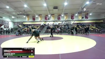 138 lbs Cons. Round 6 - Damian Baca, Canyon Springs vs Sebastian Rodriguez, Palm Desert