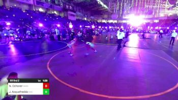 95 lbs Rr Rnd 2 - Natalie Ochsner, Garden City WC vs Julia Acquafredda, Aniciete Training Club