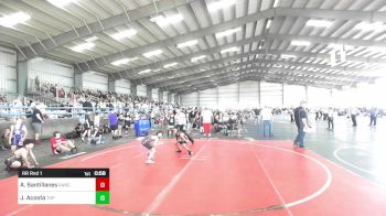 66 lbs Rr Rnd 1 - Anthony Santillanes, Ranch Hand Wrestling vs Jojo Acosta, Top Rank